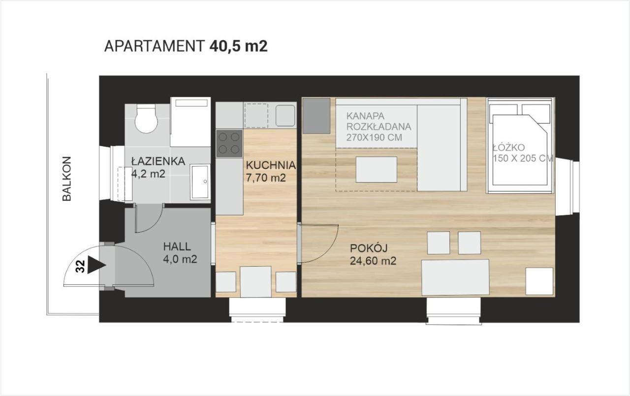 קרקוב Industrial Apartment - Jewish Quarter By Upstairs מראה חיצוני תמונה